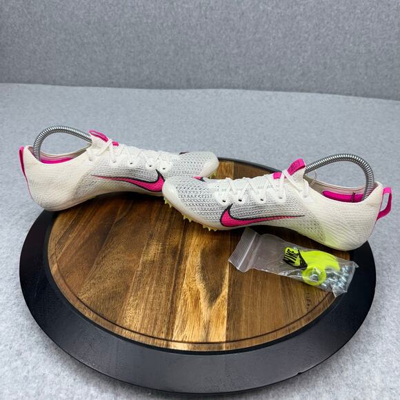 Nike Zoom Superfly Elite 2 Men's 8 Sail Pink Track Spikes CD4382-101 - Picture 5 of 7